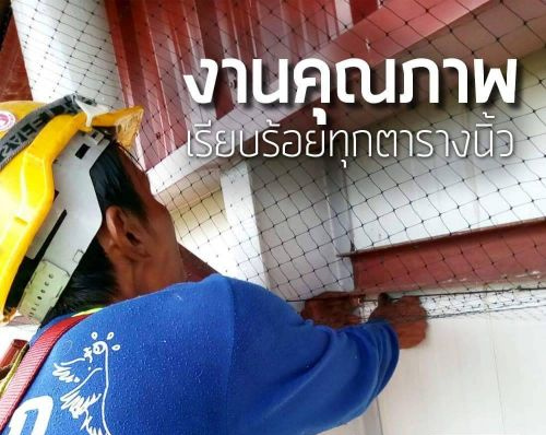 มีประสบการณ์ทางด้านงานปัองกันนกมากกว่า 15ปี